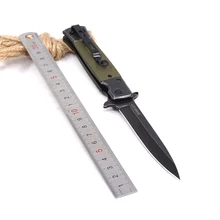 Складной нож для охоты, выживания, тактический Походный нож, 440 лезвие, сталь+ Ручка G10, Мультитул, карманные ножи, инструменты для повседневного использования