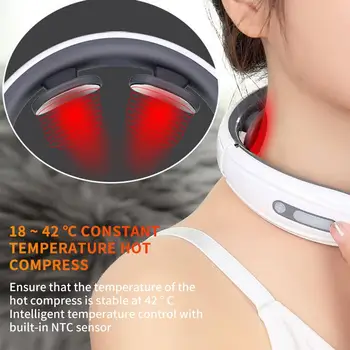 

Cervical Massager Neck Massager Shoulder Massage Health Care 9 Strength ABS Relax Therapy Relieve Treatment Effective