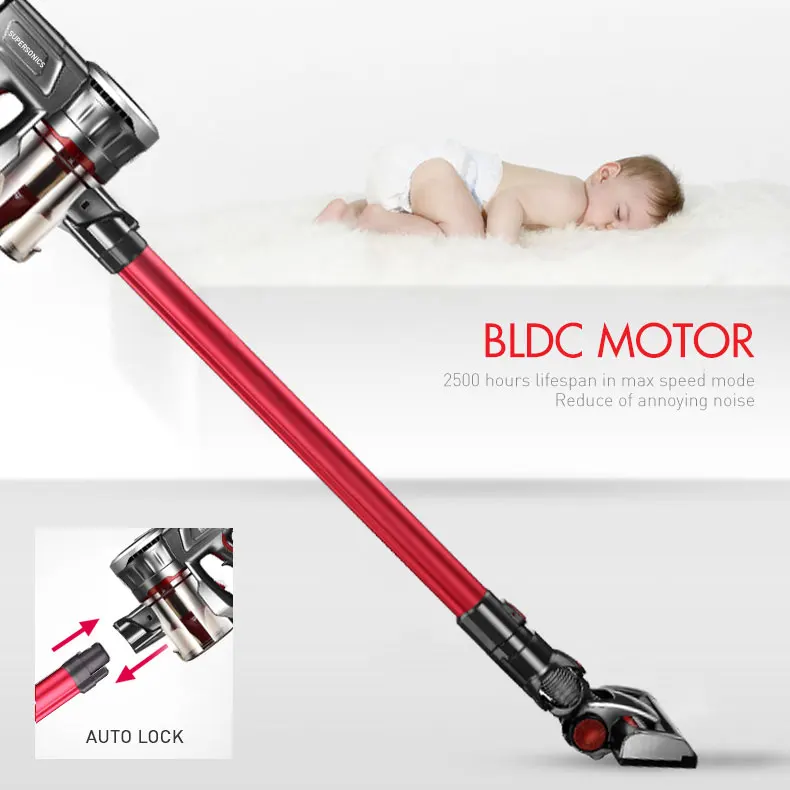 

Airbot SuperSonics Handheld Wireless Vacuum Cleaner Household Small Large Suction Multi-Function Charging