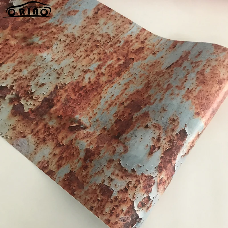 Rusty Car Wrap Sticker Vinyl-2