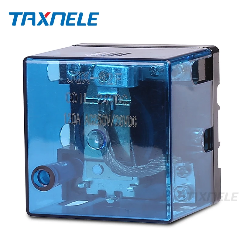 Power Relay  Jqx-62F 1Z 120A High-Power Relay 12V 24Vdc 220Vac Silver  Electric Relay Power Relay  Jqx-62F 1Z 120A High-Power Relay 12V 24Vdc 220Vac Silver  Electric Relay