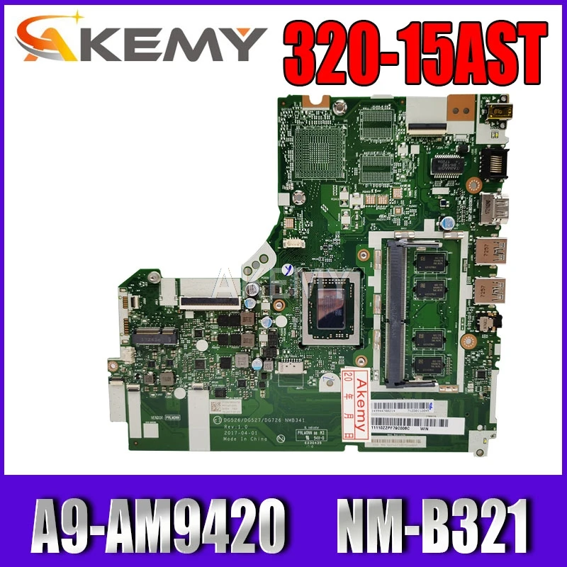 Для lenovo IdeaPad 320-15ACL 320-15AST Материнская плата ноутбука DG425 DG525 DG725 NM-B321 A9-AM9420