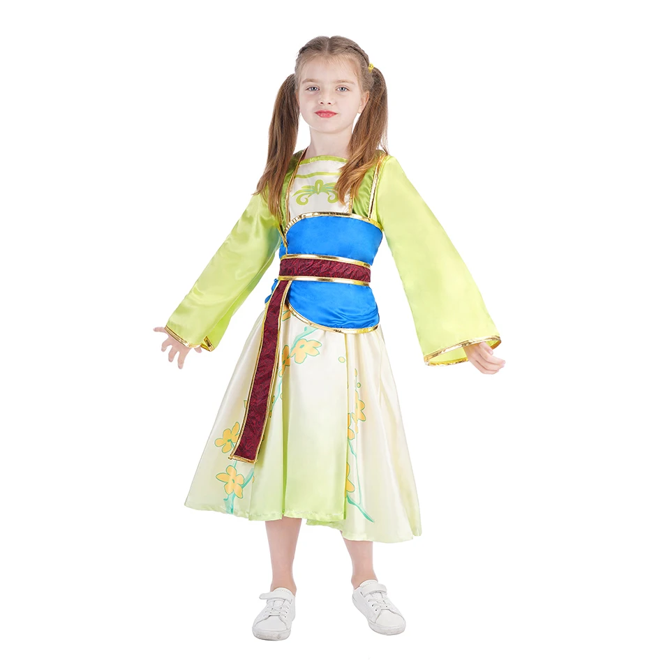 Congelar Obsesión erupción Disney-vestido de princesa Mulan para niños, nueva película, disfraces de  juego de rol, Frock, ropa tradicional china JYF - AliExpress