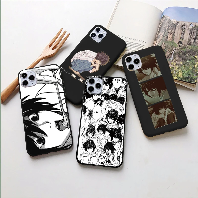 Тетрадь смерти аниме чехол Капа для Xiaomi Poco F3 X3 NFC Redmi Mi Note 10 10S 10T 11 9 9S 9A 9C SE 8 8T 7 6 5 Lite Pro