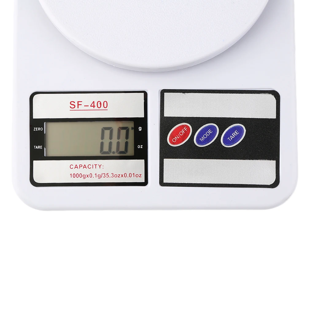 Высокое качество SF400 Портативный Размеры дом Кухонные цифровые весы весовой вес 1 кг/0,1 г