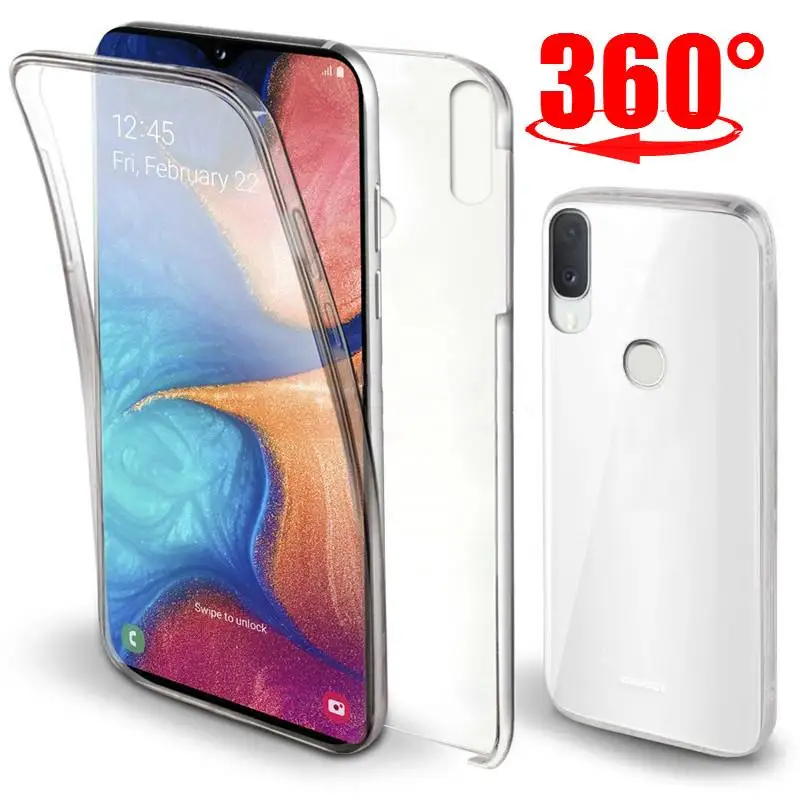 

360 Degree Full Cover Case For Samsung Galaxy A70 A60 A50 A40 A30 A20 A10 Galaxy S10 Plus S10E Note 8 9 10 Pro Double Case Cover