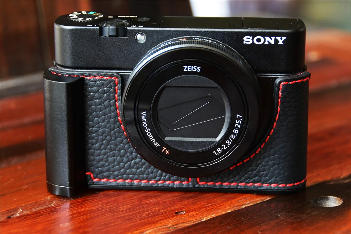 L кронштейн Quick Release/L Пластина для sony RX100 II III IV V VI VII кожаный чехол для камеры Сумка