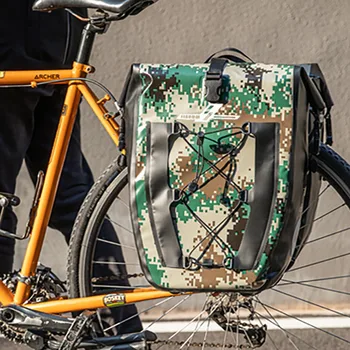 

Bicycle Rear Frame Bike Backpack Rack Tail Storage Pouch Bag Seat Trunk Saddle