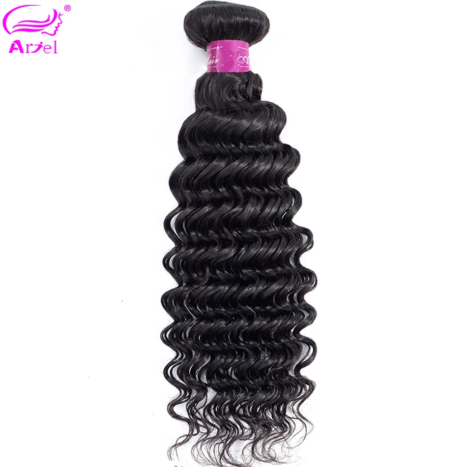 

Deep Wave Bundles Brazilian Hair Weave Bundles 40 32 30 Inch Bundles Natural Color Human Hair Bundles Remy Hair Extension Ariel