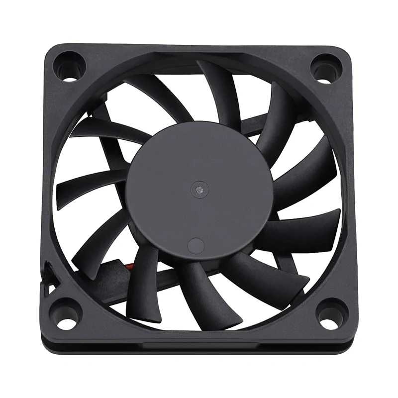 Gdstime-ventilador de Refrigeração sem Escova Peças 2pin dc 5v 12v 24 v 6cm 60x60x10 mm 60 mm Rolamento de Esferas Duplo Ventilador de Refrigeração sem Escova - Imagem 3