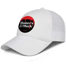 TSDFCMens Makers-Mark-Whisky-Caps повседневные регулируемые сетчатые козырек хлопковые бейсбольные шапки