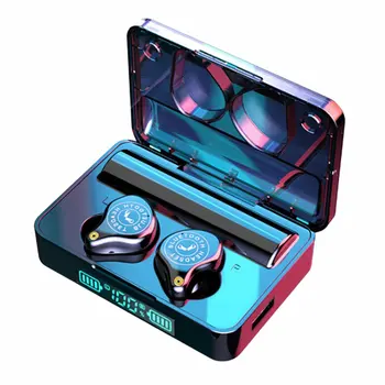 

xs plus Wireless Earphone LED Power Display With Charging Station 5.0 Stereo Sports Earbuds Sports Headphones