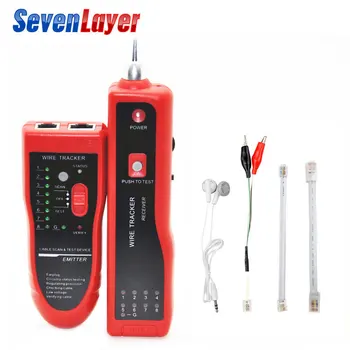 

Newest RJ11 RJ45 Cat5 Cat6 Telephone Wire Tracker Tracer Toner Ethernet LAN Network Cable Tester Detector Line Finder JW-360