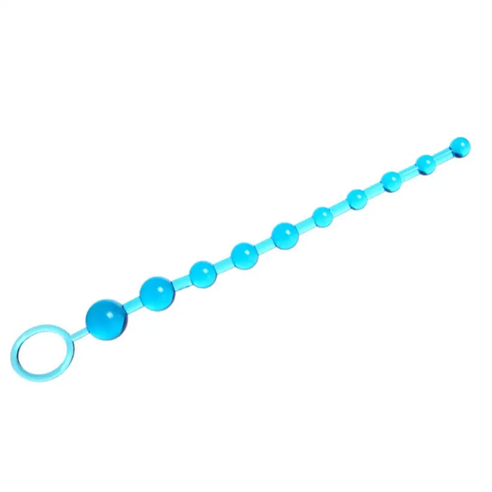 Soft Rubber Anal Plug Beads Long Orgasm Vagina Clit Pull Ring Ball Butt Plug Toys Adults Women Stimulator Anal Sex Accessories Soft Rubber Anal Plug Beads Long Orgasm Vagina Clit Pull Ring Ball Butt Plug Toys Adults Women Stimulator Anal Sex Accessories