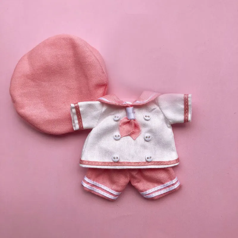 4 only clothes Ob11 Molly 1/12 BJD Красная Шапочка Повседневная Осенняя спортивная одежда для малышей аксессуары кукольная одежда костюм - Цвет: 4 only clothes