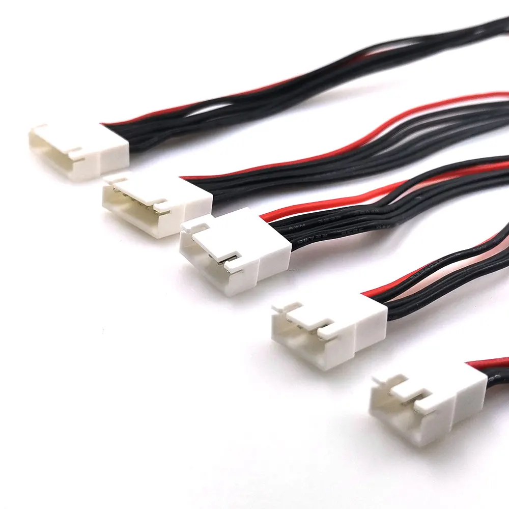 5 шт./лот JST XH 2S 3S 4S 6S 20 см 22AWG мягкий силиконовый Lipo балансировочный провод