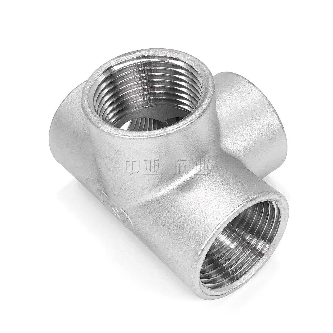 Stainless 304 Thread Fittings BSP 1/2"3/4"1"Pumps Adapter M/F For Air,Water&Fuel 