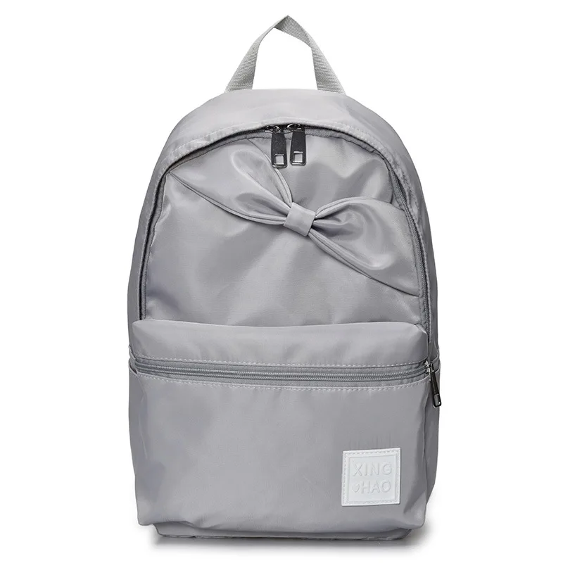 Рюкзаки, школьные сумки, Mochilas, для путешествий, женские, для девушек, модные, женские, Dos Sac для преппи - Цвет: Серый
