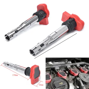 

1pc Ignition Coil for Audi TT Q5 2.0L A3 A6 A5 A4 Quattro Q7 R8 S4 S5 S6 S8 SQ5 06E905115C/D/E