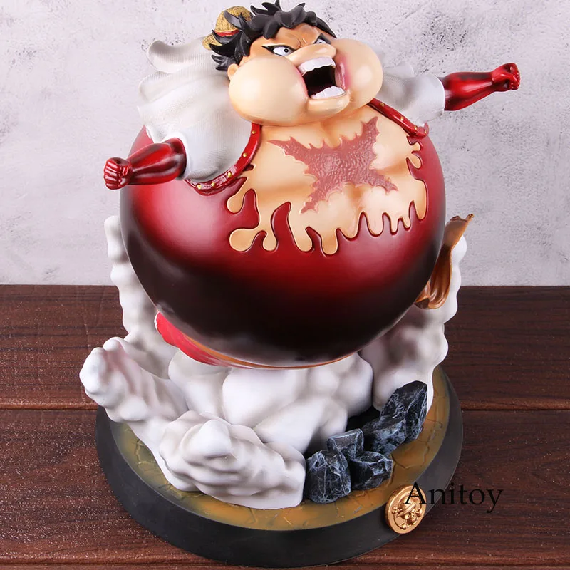 

Anime One Piece Figure Monkey D Luffy Gear 4 One Piece Luffy Action Figure GK Statue Collectible PVC Model Toy