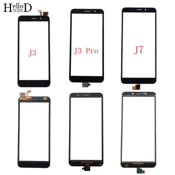 

Mobile Touch Screen Panel For Cubot J3 J3 Pro J7 Digitizer Panel Touch Screen Front Glass TouchScreen Lens Sensor 3M Glue Wipes