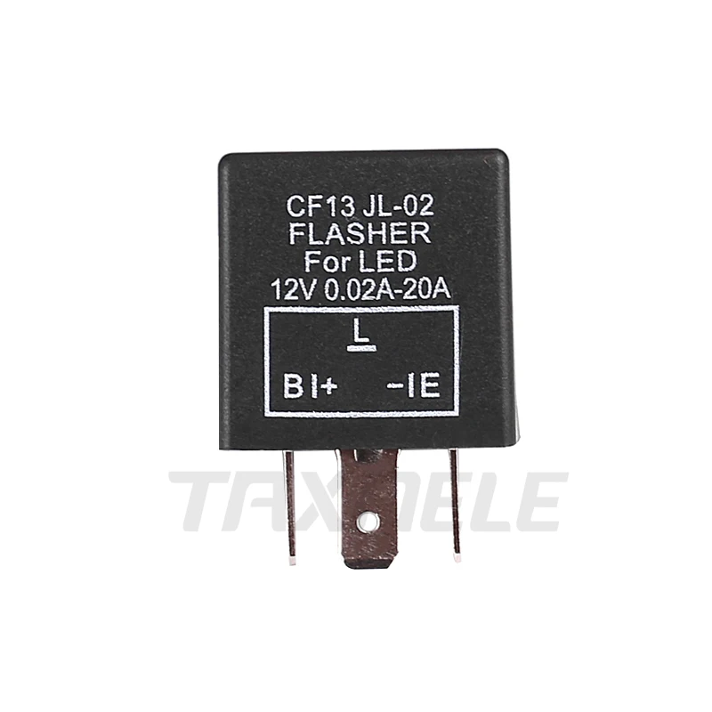 CF13 светодиодный мигалка реле 2 Pin 3 Pin для поворотного сигнала светильник Hyper Flash или обычный светильник s РЕЛЕ Светодиодный реле