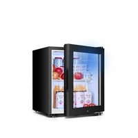 Congélateur de bar à glace 60L, armoire de conservation de la fraîcheur, température constante, vin rouge, famille, salon, porte simple, petit réfrigérateur 3