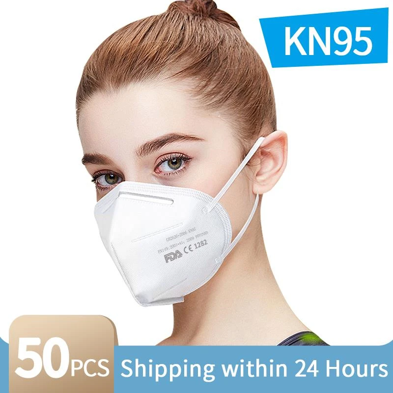 KN95 masque de Protection Anti-poussière bouche masque protecteur
Anti-buée KN95 niveau masque 99% Filtration Earloop masques livraison
rapide