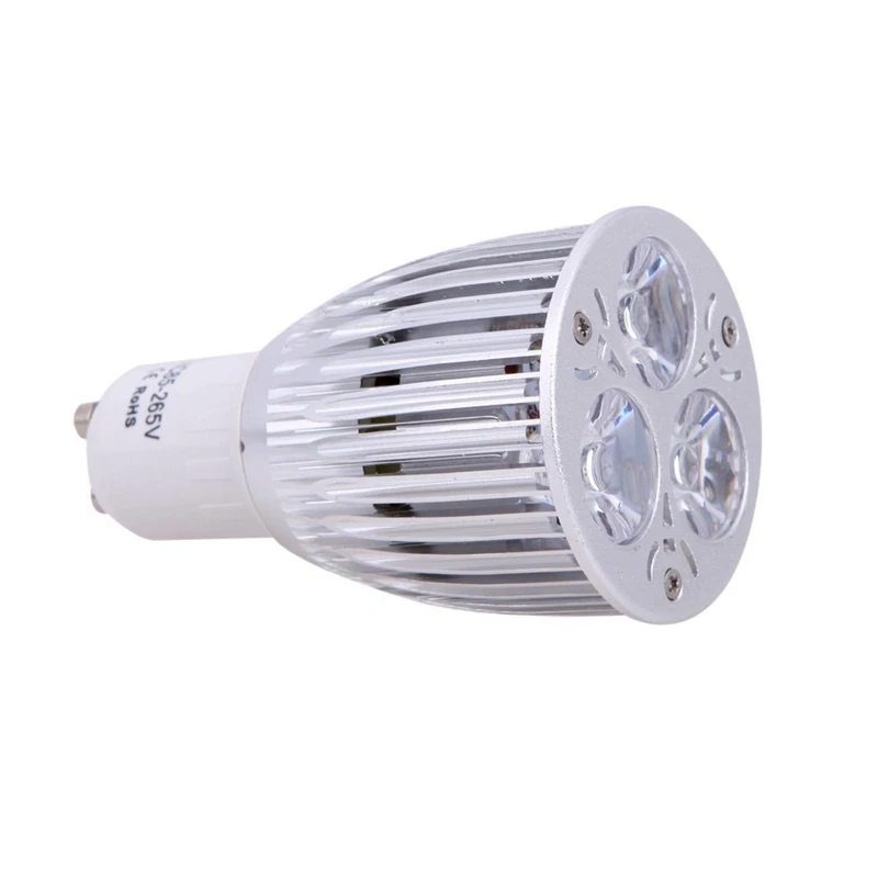 

GU10 6W LED Plant Grow Light Hydroponic Lamp Bulb 2 Red 1 Blue Energy Saving for Indoor Flower Plants Growth Vegetable Greenhous