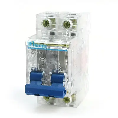 

DZ47-60 2Pole On/Off Switch Mini Circuit Breaker AC230V/400V 16A 4000A