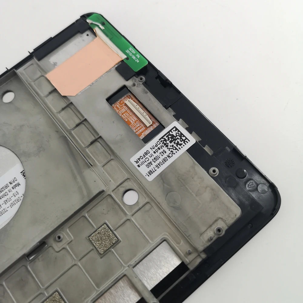 " для Dell Venue 8 3840 tablet 5613 Вт FPC-1 B080UAN01.4 ЖК-светодиодный сенсорный экран дигитайзер стеклянная рамка в сборе