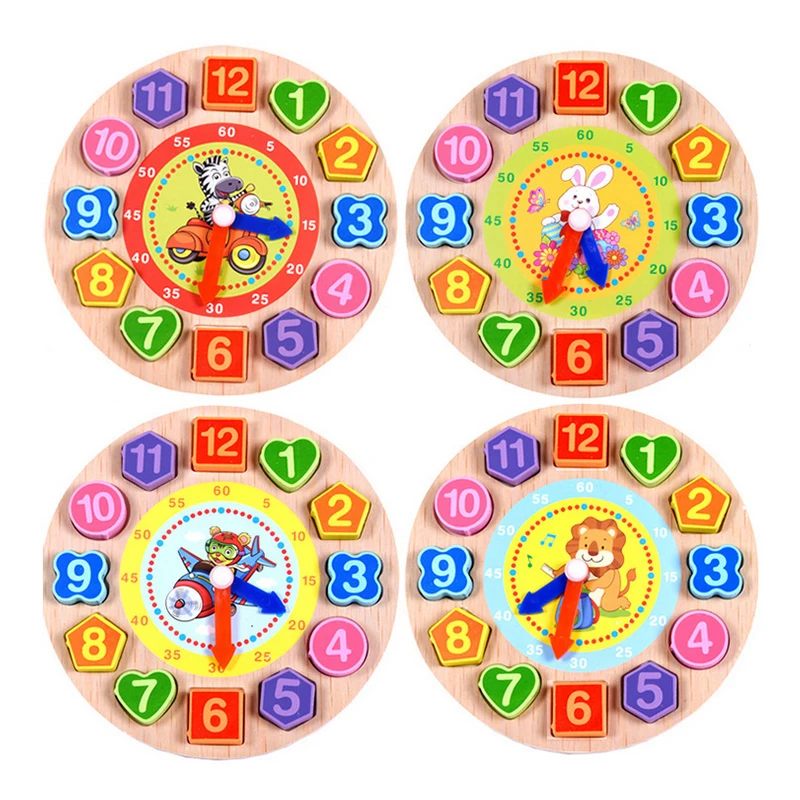 Цифровые часы с резьбой геометрической формы Конструкторы для - Цена: 694,24 руб.