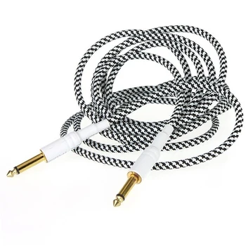 

Universal Audio Speaker Instrument Stable Durable Low Noise Bass Accessories Wear Resistant Guitar Cable
