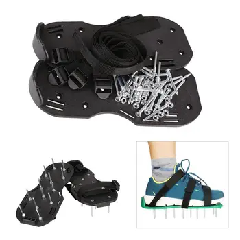 

Lawn Aerator Sod Grass Breathe Care 26 Spikes Aerating Straps Shoes Tool