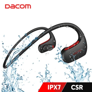 Image 1 - Dacom L05 IPX7 Waterdichte Bluetooth Hoofdtelefoon Stereo Deep Bass Draadloze Hoofdtelefoon Oortelefoon Headset Met Microfoon Voor Sport Running