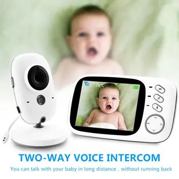

VB603 IR Night Vision Camera Baby Kid Monitor 3.2inch LCD Screen 2-Way Talk Audio Video Baba Nanny Security Temperature Camera