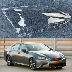 Couvercle de phare de voiture transparent pour Lexus GS250 300 350 430, boîtier en verre pour phare de voiture 12 14 