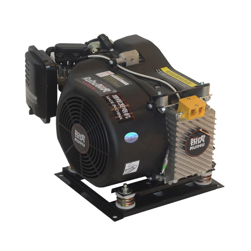 

4KW5KW6KW7KW low noise 48V60V72V electric vehicle variable frequency intelligent range extender, range extender generator