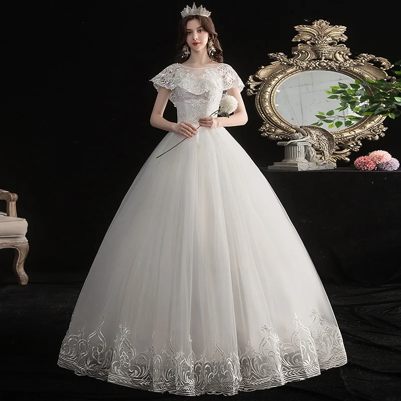 

2019 Real Cocktail Dress Autumn And Winter 2020 New Fashion Korean Round Neck Waist Show Thin Bridal Large Size