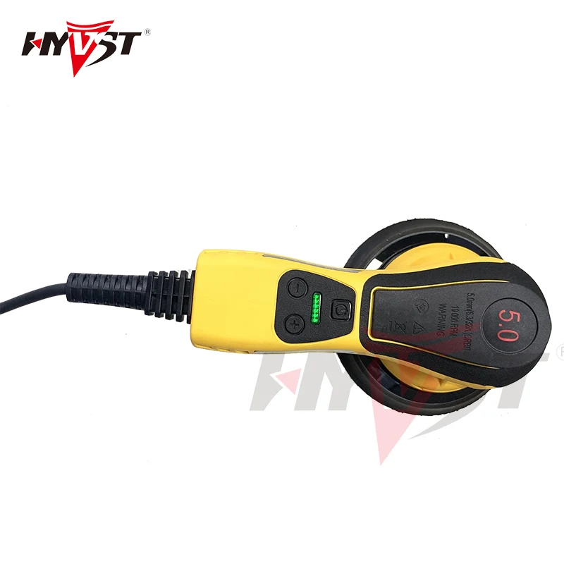 HYVST Multi-function Random Orbital Sander Brushless Variable Speed Corded Orbital Sanders For FinishingCorners Car,wood 350W 4