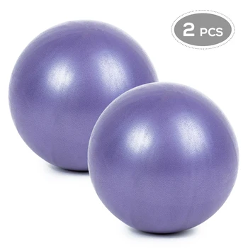 

2 Pcs Yoga Balls Explosion-Proof 25 CM Diameter Exercise Gymnastics Pilates Yoga Sport Balance Ball Gym Home Training Yoga Ball