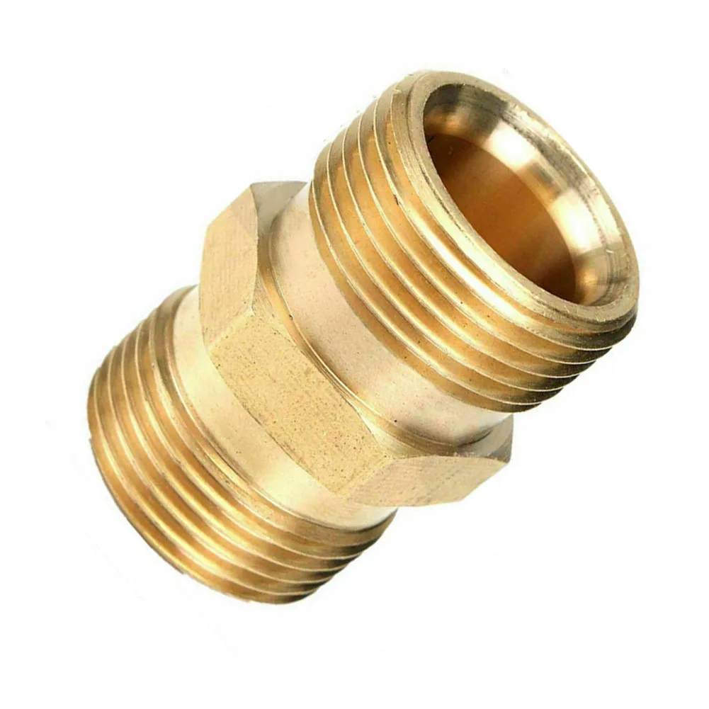 M22/15mm To Male Pressure Washer Hose Connect Coupling Adaptor For Karcher Tools 