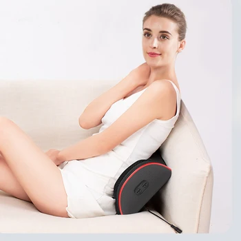 

Electric Lumbar Traction Device Waist Back Massager Heating Vibration Spine Support Waist Relief Pain Body Massage Decompression