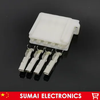 

4 Pin 12874 Audio modification high-pitched speaker plug , 4P 12304 tweeter connector for Toyota