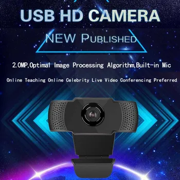 

kamera internetowa 1080P Webcam HD Web Camera with Built-in HD Microphone 1920 x 1080 USB Web Cam Widescreen Video 2.0MP