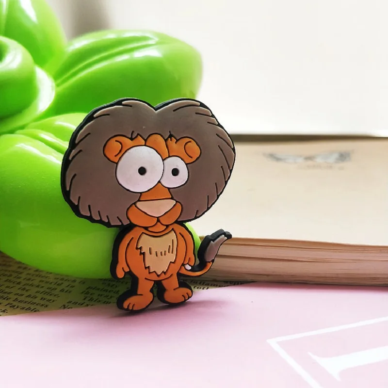 PVC Fridge Magnets Zoo Animal Magnetic Toys Toddler Souvenir magnetic fridge magnets magnetic fridge stickers refrigerator decor for Babies Kid
