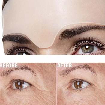 

5pcs/set Lifting Skin Care Remover For Forehead Eye Tools Prevent Wrinkle Silicone Anti-aging Face Pad Invisible Patch Women