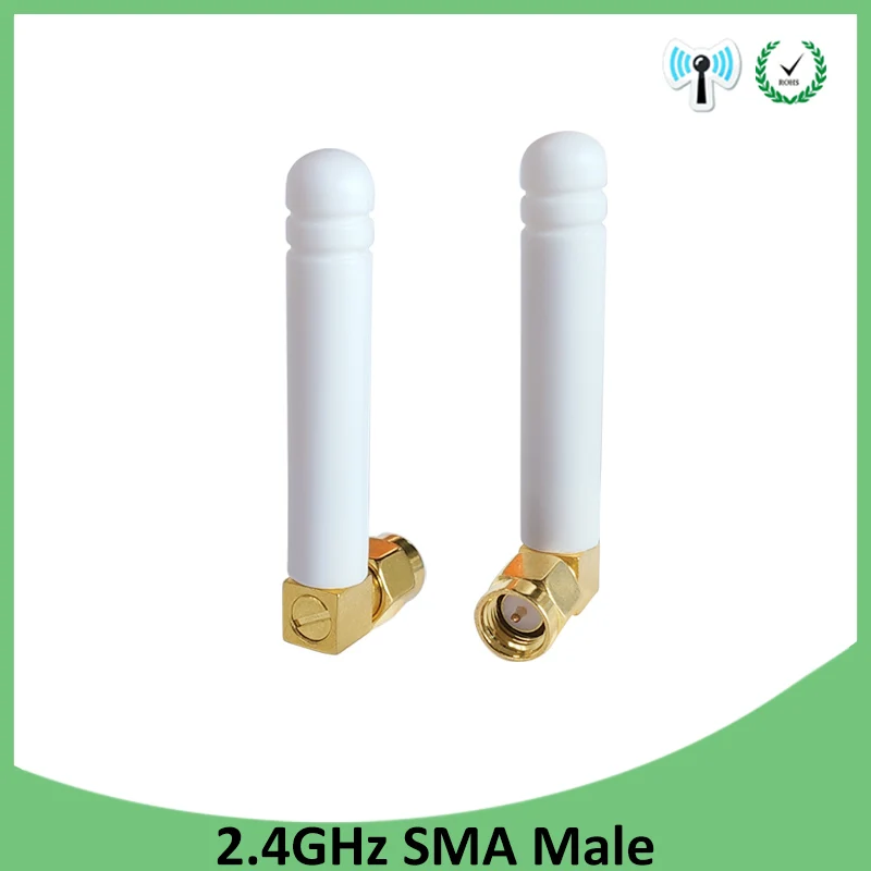 eoth 2.4Ghz antenna wifi 3dbi SMA male 2.4G antena IOT wifi antenne aerial RP-SMA 21cm customizable Pigtail