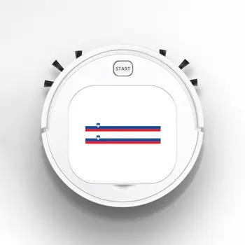 

Auto USB Sweeping 1800Pa Multifunction Smart Robot Vacuum Cleaner Dry Wet Vacuum Floor Cleaner Creative Slovenia Flag
