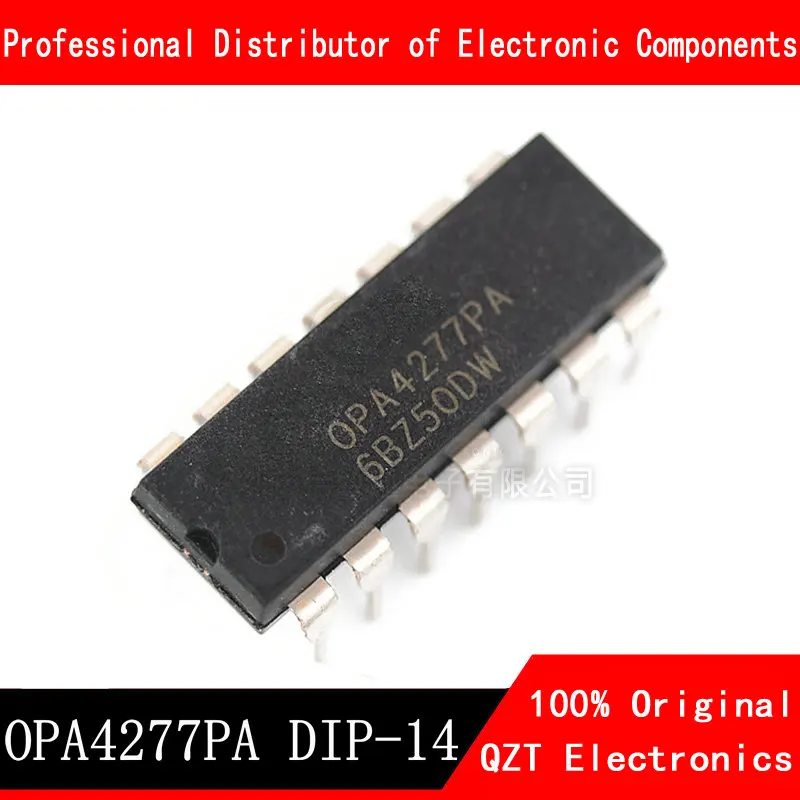 10pcs/lot OPA4277PA OPA4277 OPA4277P DIP-14 high precision operational amplifier chip new original In Stock opa552fa opa552 to263 7 high voltage and high current operational amplifier chip